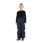 Zigzag Winter Ski Trousers Provo Ski Pants W-PRO 10,000 (waterproof, breathable, snow gaiter) navy blue/black children